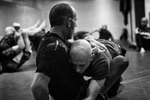 Brazilian Jiu-Jitsu sparring at Fighting Fit Stafford.